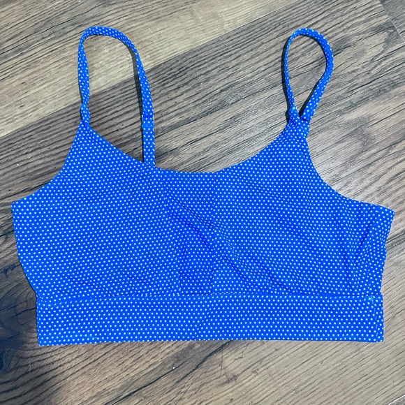 Shinesty Other - Shinesty Blue Polka Dot sports bra XL